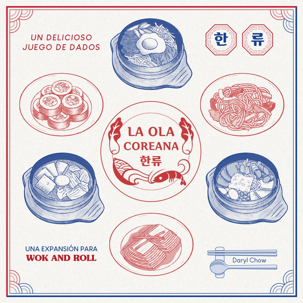 Caja de Wok and Roll: La Ola Coreana