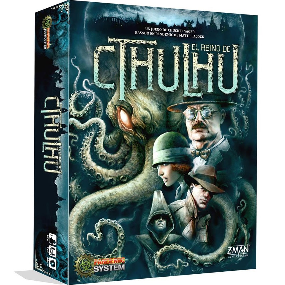 Caja de Pandemic El Reino de Cthulhu