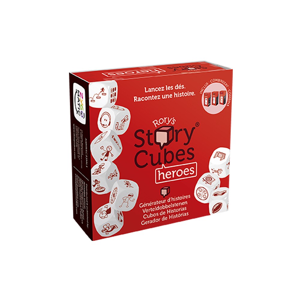 Caja de Story Cubes Heroes - Juego de Mesa