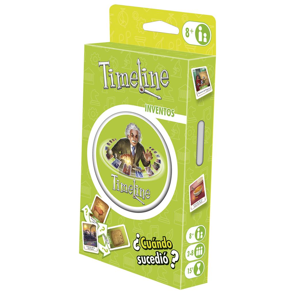 Caja de Timeline Inventos Eco- Juego de Mesa