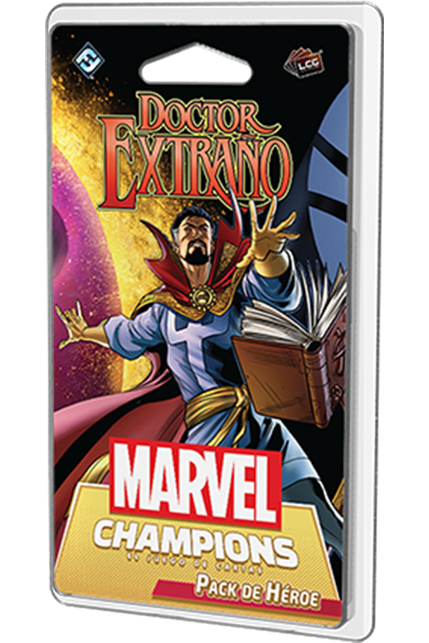 Caja de Marvel Champions Pack de Heroe Dr. Extraño