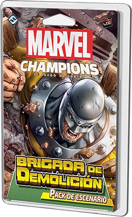 Caja de Marvel Champions Pack de Escenario Brigada de Demolición