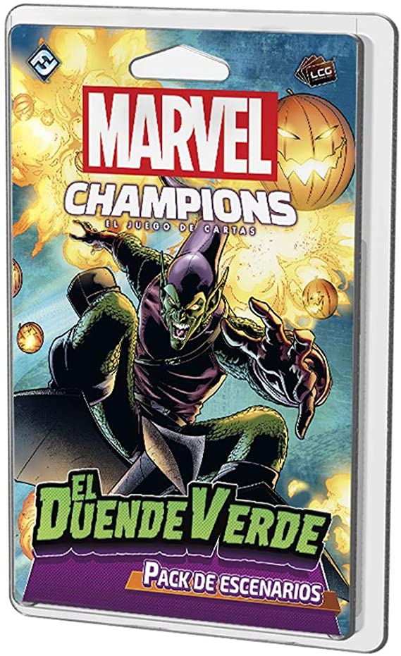 Caja de Marvel Champions Pack de Escenario El Duende Verde