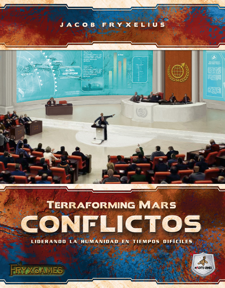 Caja de Terraforming Mars: Expansión Conflictos