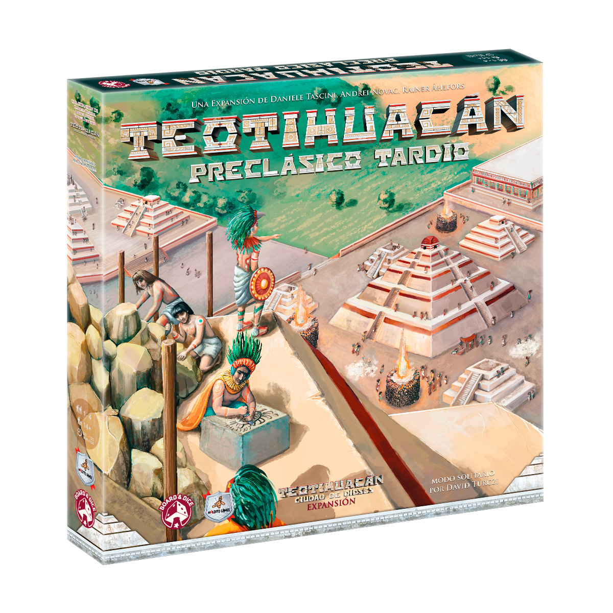 Caja de Teotihuacán - Expansión Preclásico Tardío