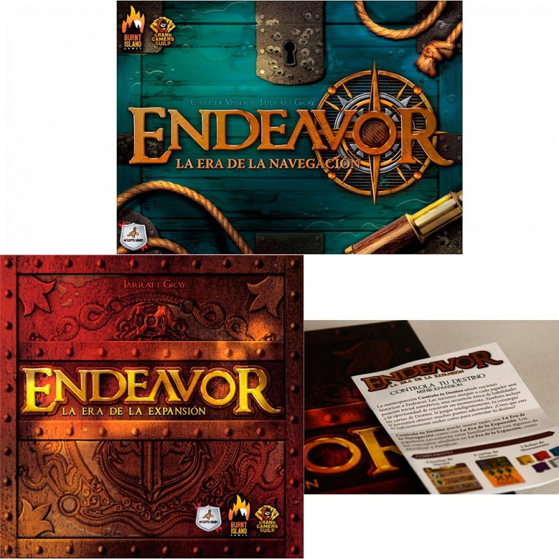 Caja de Pack Endeavor: La Era de la Navegación + 2 expansiones