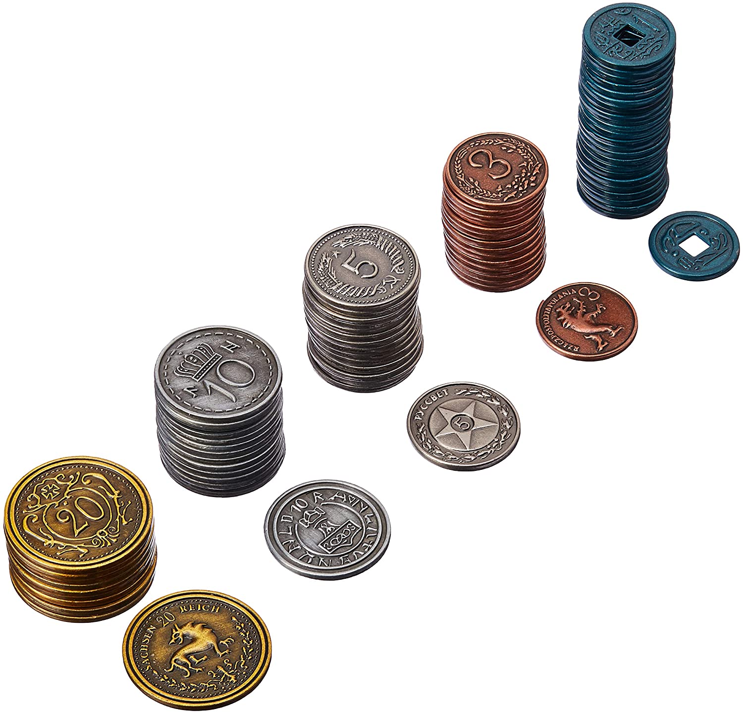 Caja de Monedas Metálicas Scythe