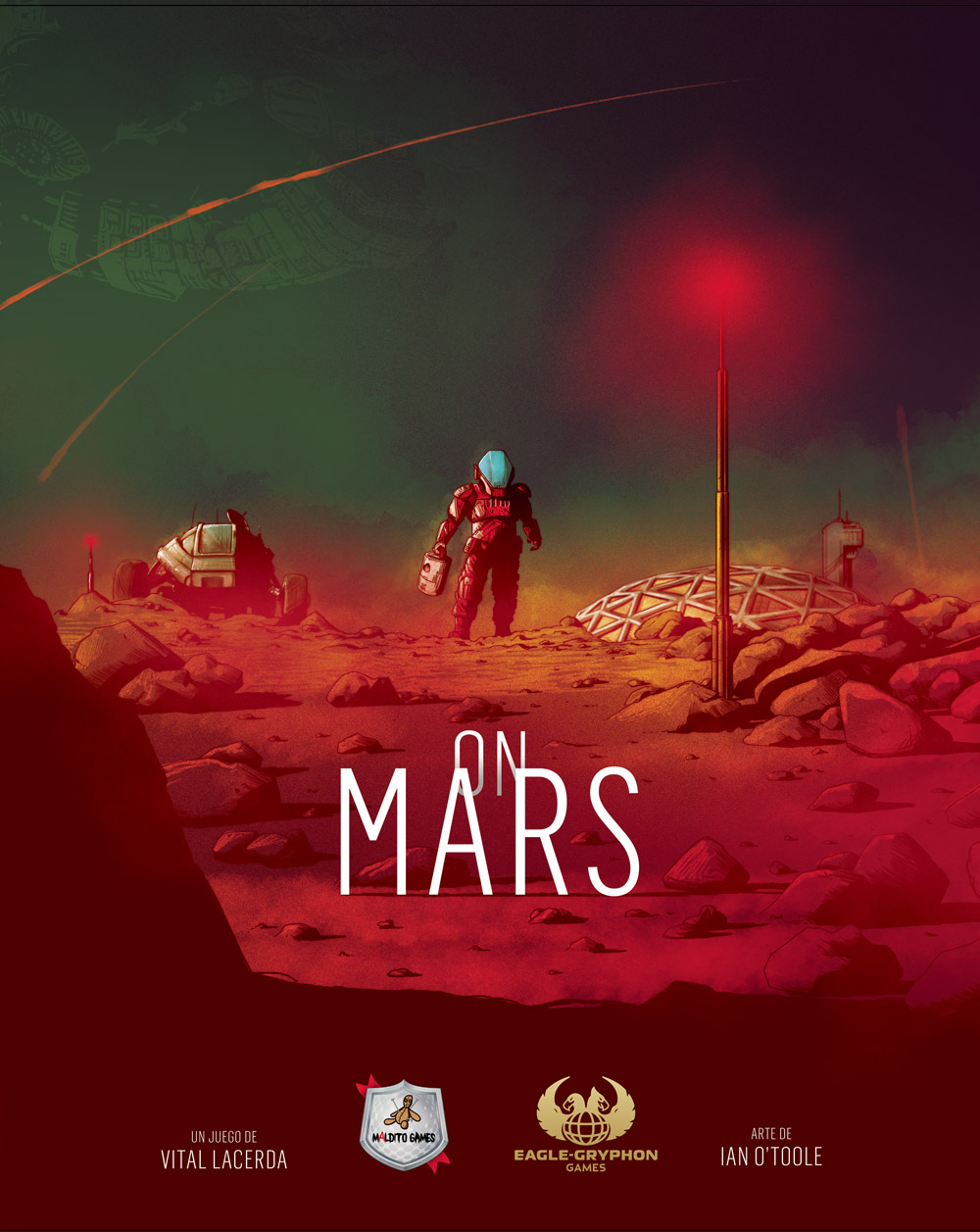 Caja de On Mars - Edición Kickstarter