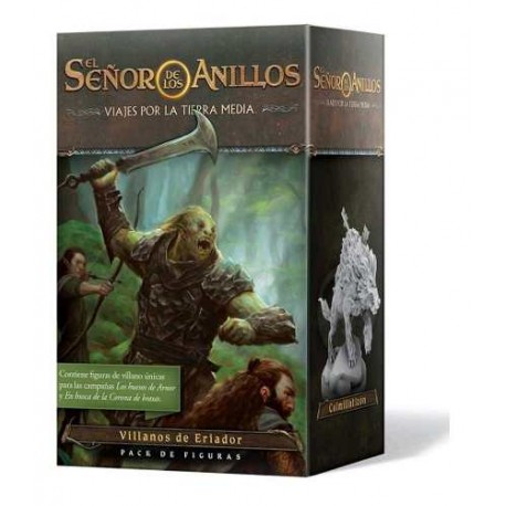 Caja de Señor de los Anillos Viajes por la Tierra Media - Pack de Figuras Villanos de Eriador