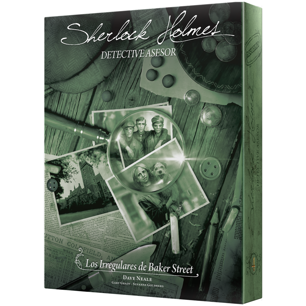 Caja de Sherlock Holmes: Los Irregulares de Baker Street