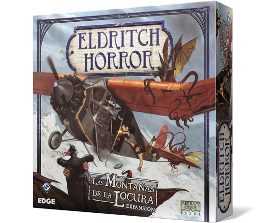 Caja de Eldritch Horror: Las Montañas de la Locura - Expansión