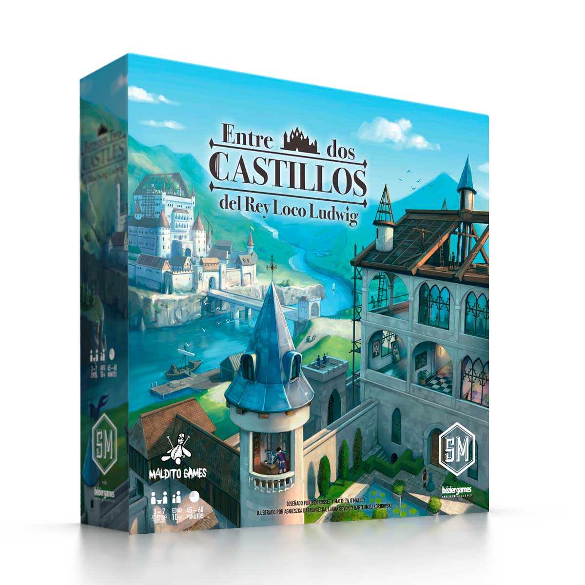Caja de Entre Dos Castillos del Rey Loco Ludwig