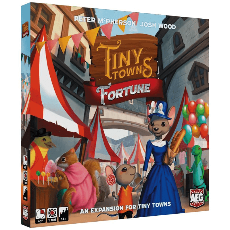 Caja de Tiny Towns: Fortune - Expansión