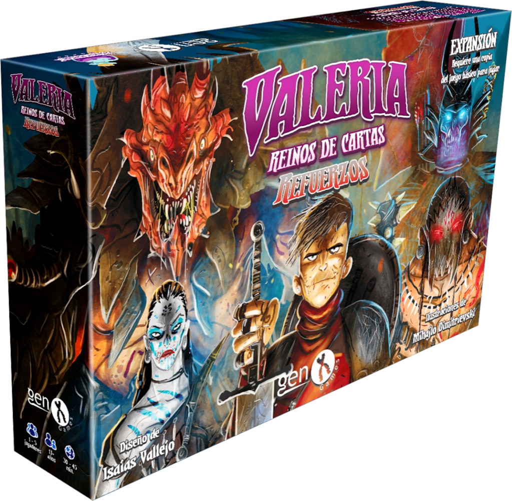 Caja de Valeria Expansión: Reino de Cartas Refuerzos