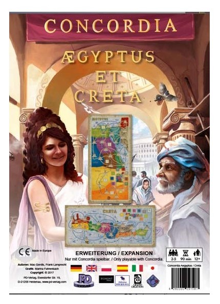 Caja de Concordia - Expansión Creta y Aegyptus