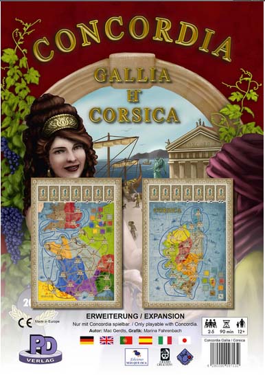 Caja de Concordia - Expansión Gallia y Corsica