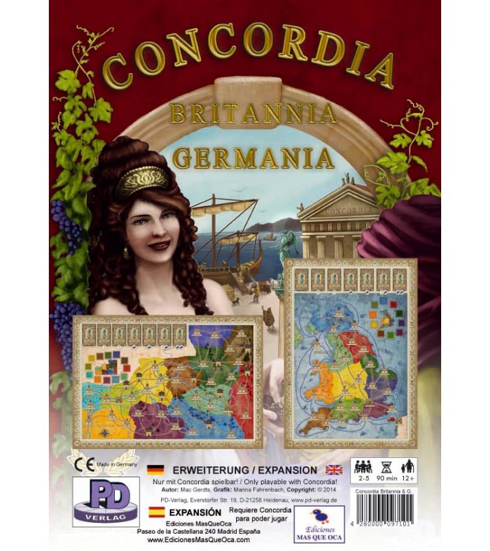 Caja de Concordia - Expansión Britannia y Germania