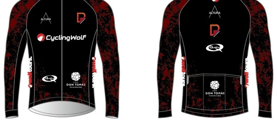 Ficha de chaqueta termica de manga larga Cycling Wolf