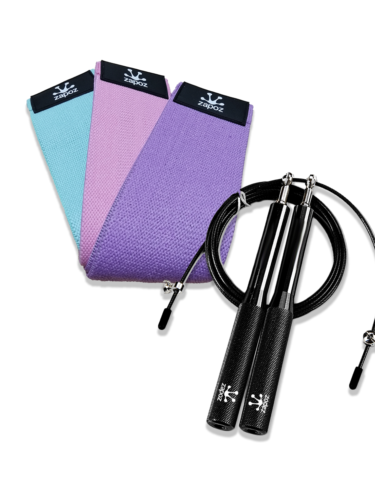 Set 3 Bandas De Resistencia + Cuerda De Salto